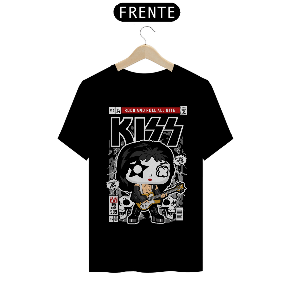 Nome do produto: Camiseta Funko Pop Kiss