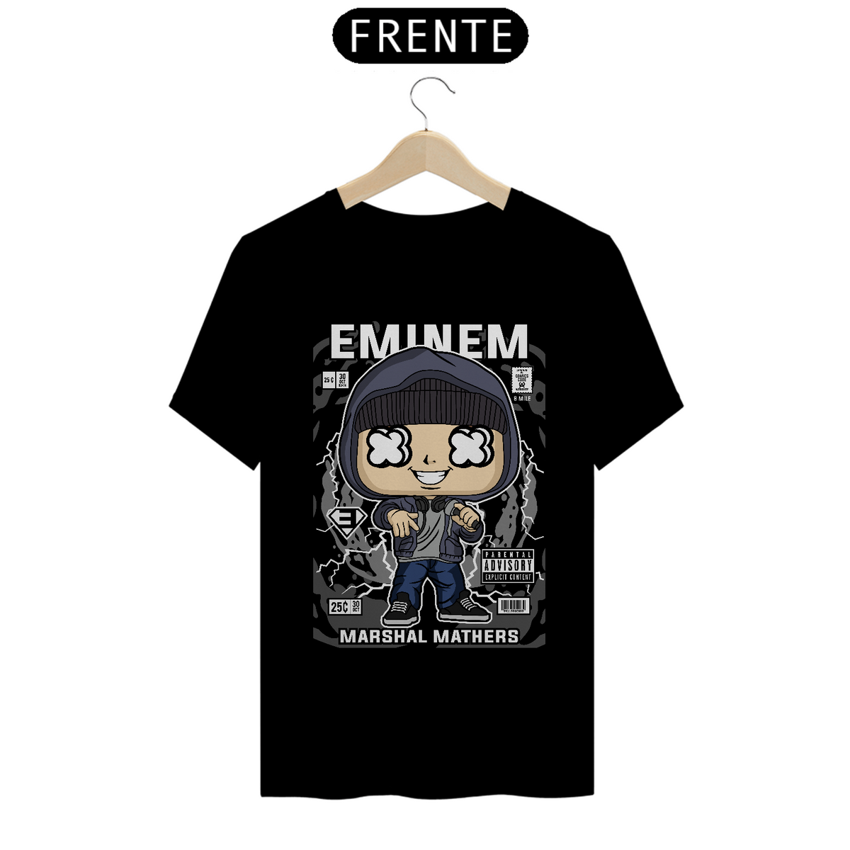 Nome do produto: Camiseta Funko Pop Eminem