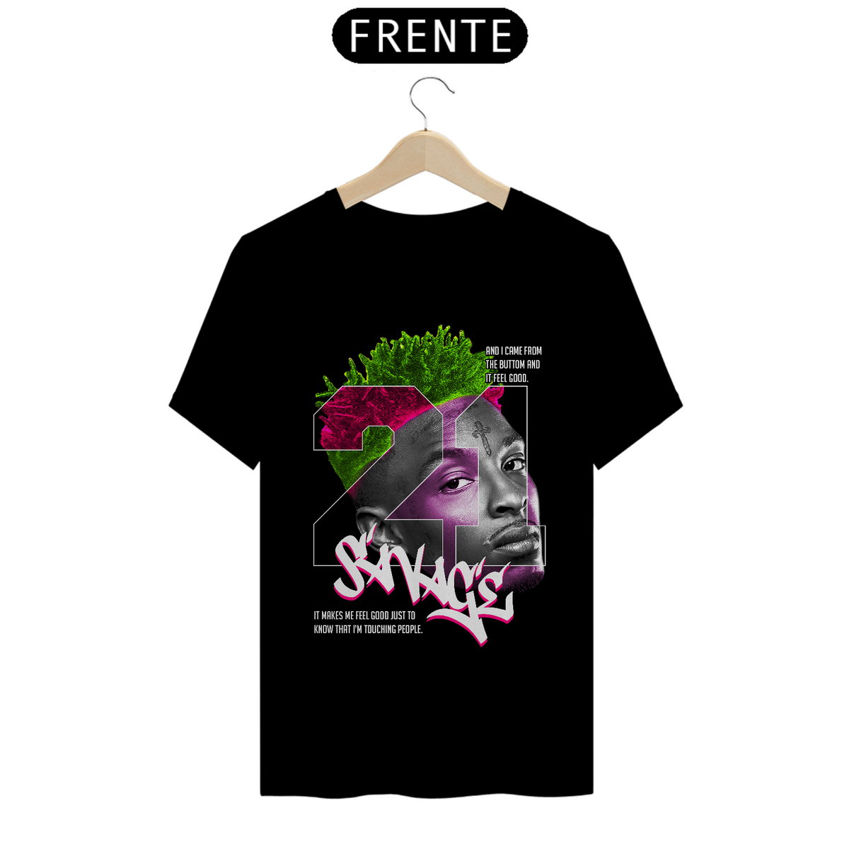 Nome do produto: Camiseta 21 Savage