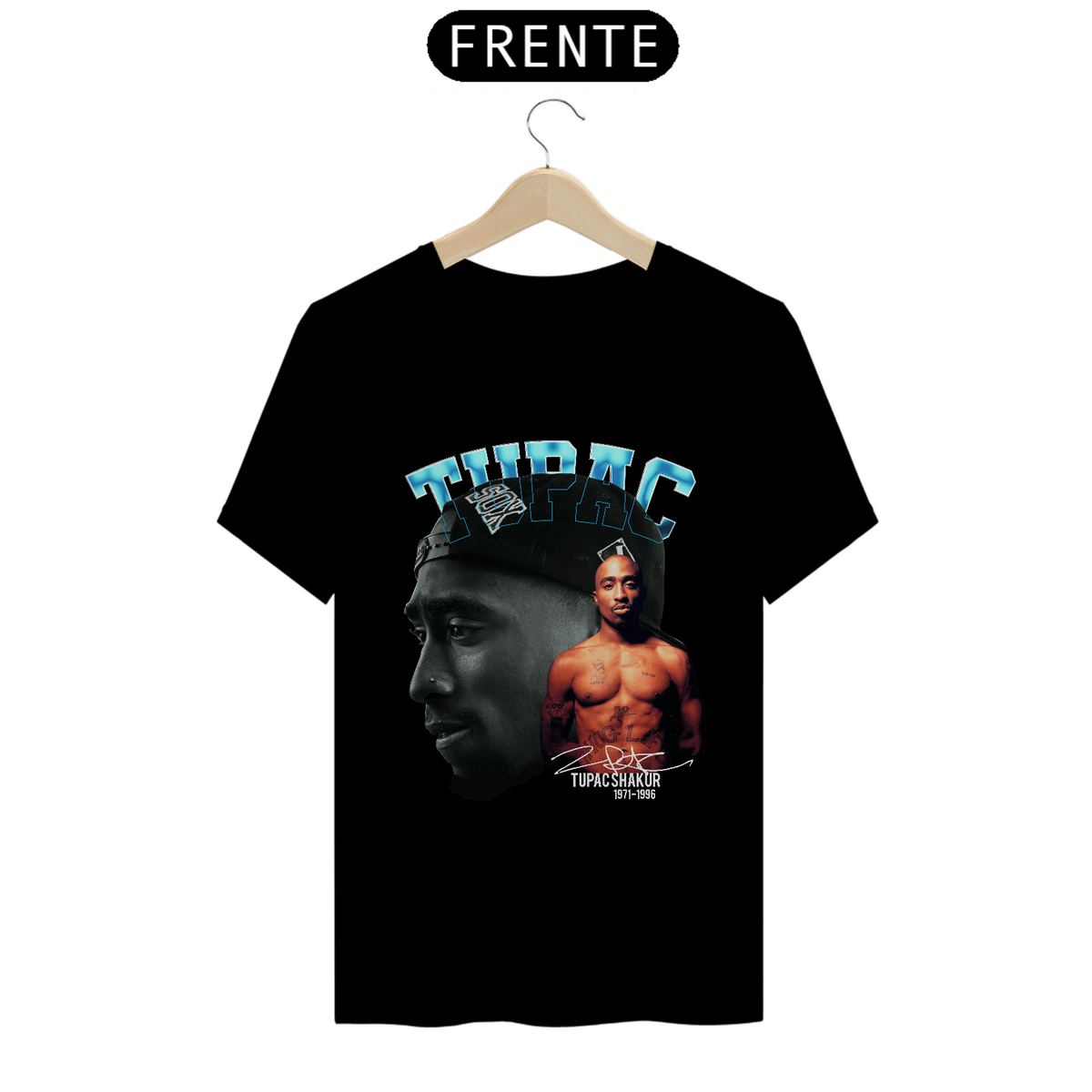 Nome do produto: Camiseta Tupac Shakur