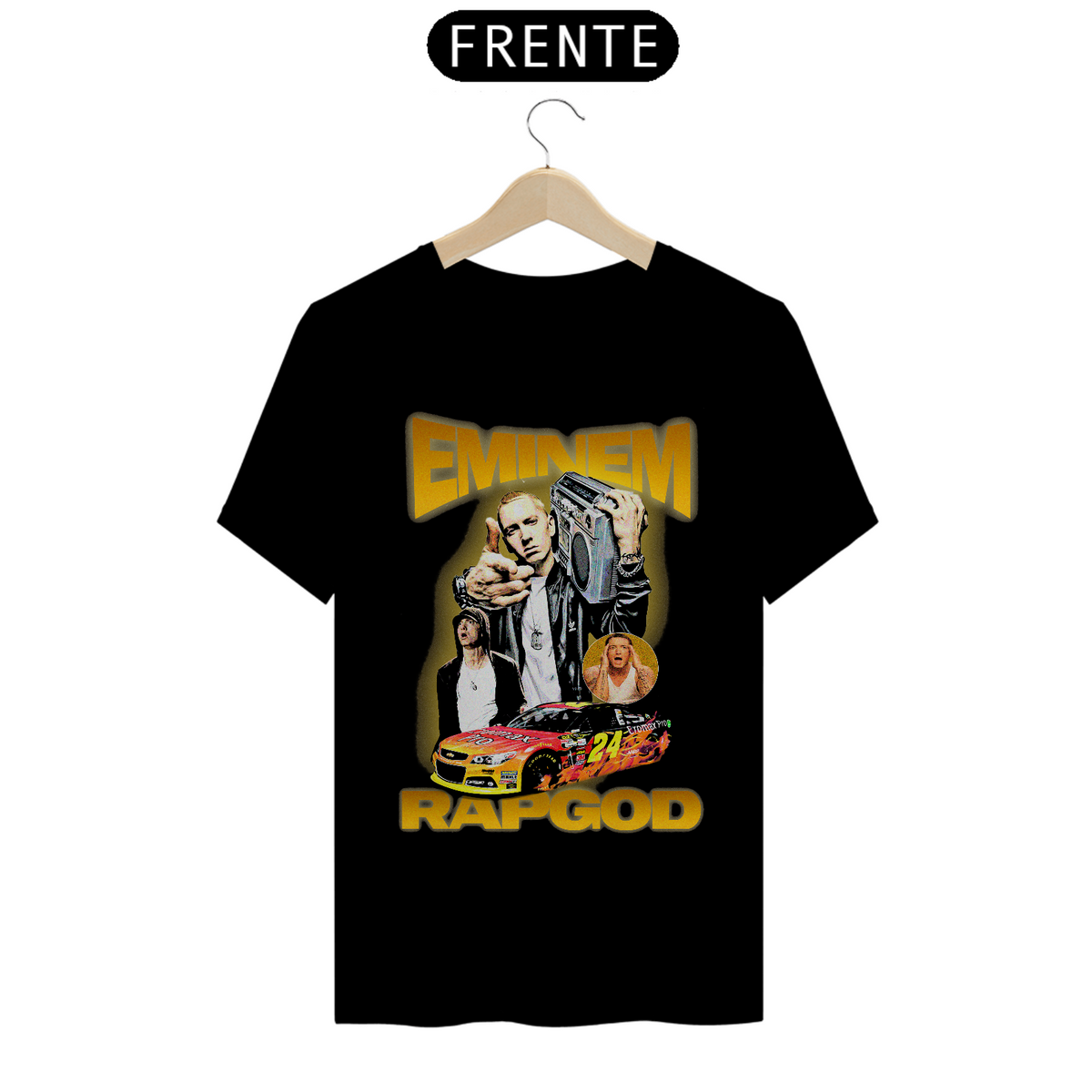 Nome do produto: Camiseta Eminem Rap God