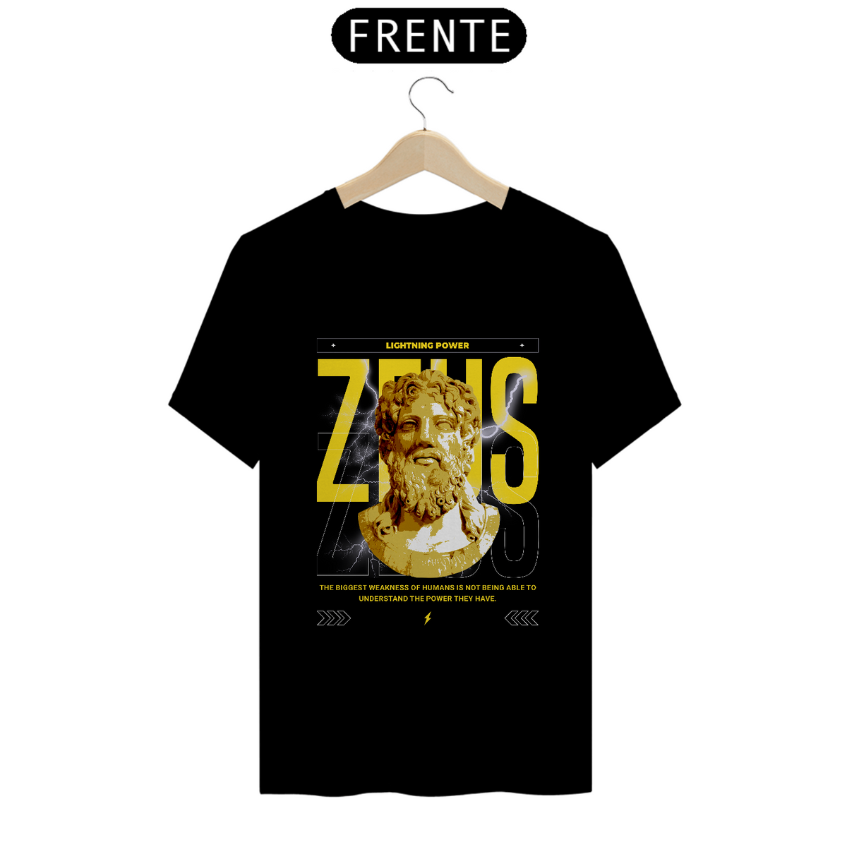 Nome do produto: Camiseta Zeus