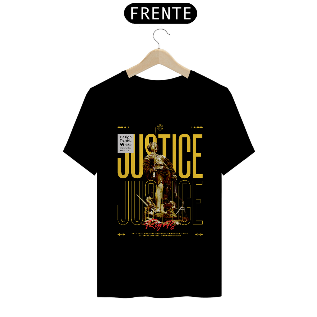 Nome do produto: Camiseta Justice