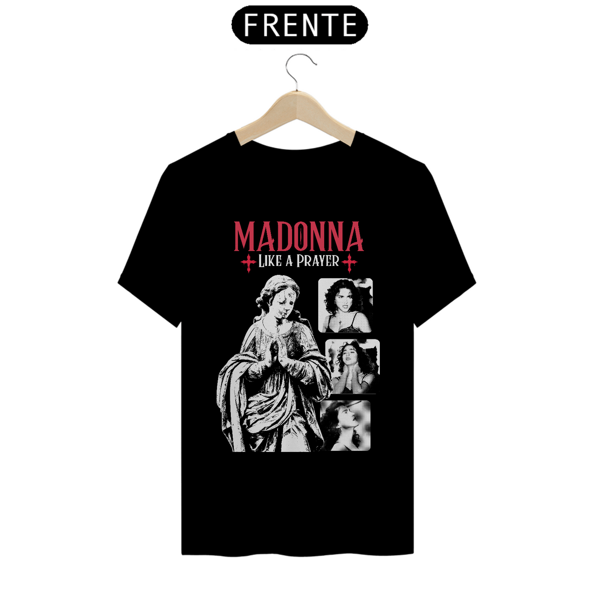 Nome do produto: Camiseta Madonna Like a Prayer