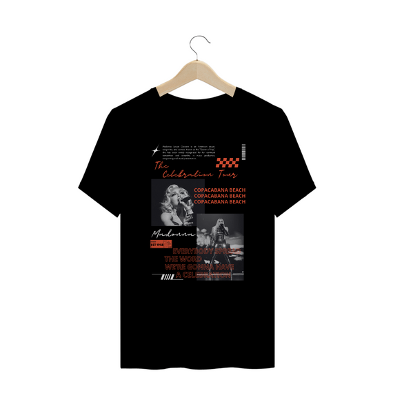 Camiseta Plus Size Madonna The Celebration Tour