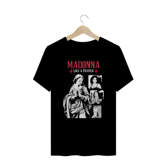 Camiseta Plus Size Madonna Like a Prayer