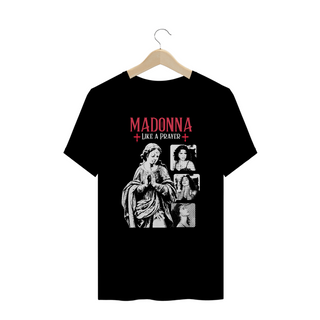 Nome do produtoCamiseta Plus Size Madonna Like a Prayer