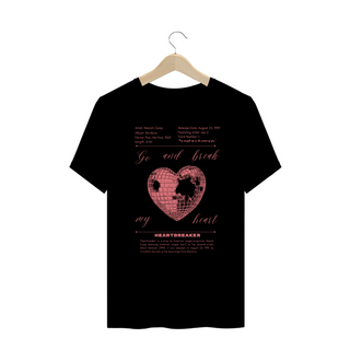 Nome do produtoCamiseta Plus Size Mariah Carey Heartbreaker