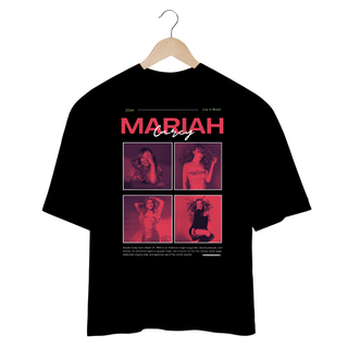 Nome do produtoCamiseta Oversized Mariah Carey Live in Brazil 2024