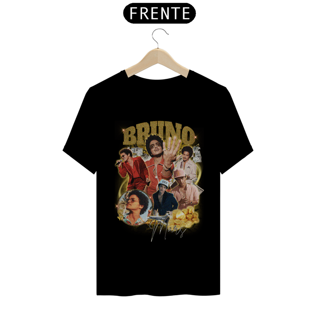 Nome do produto: Camiseta Bruno Mars