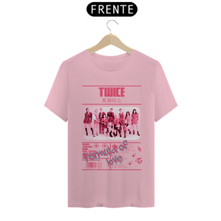 Nome do produtoCamiseta Twice Formula of Love