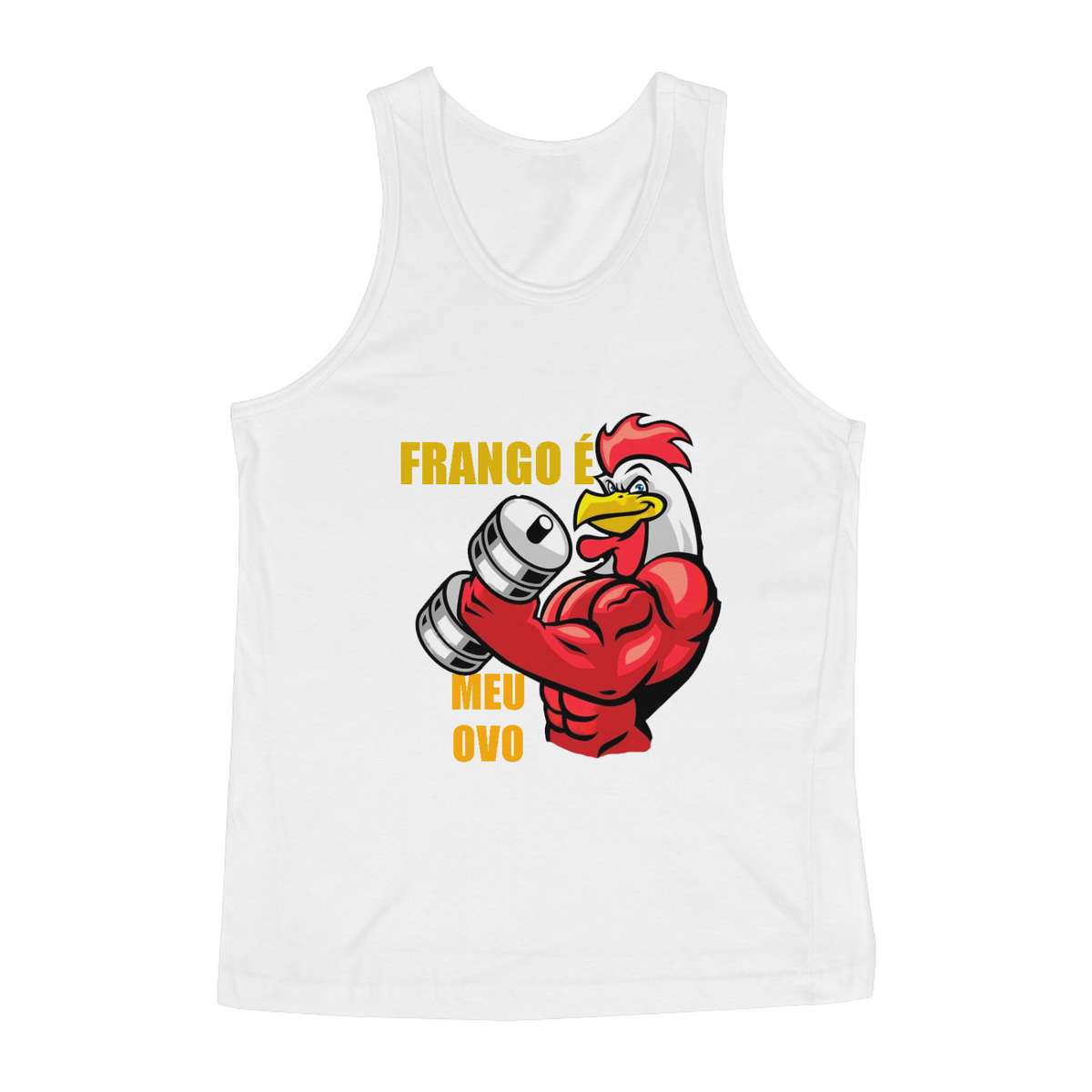 Nome do produto: Camisa Fitness Frango é meu oco