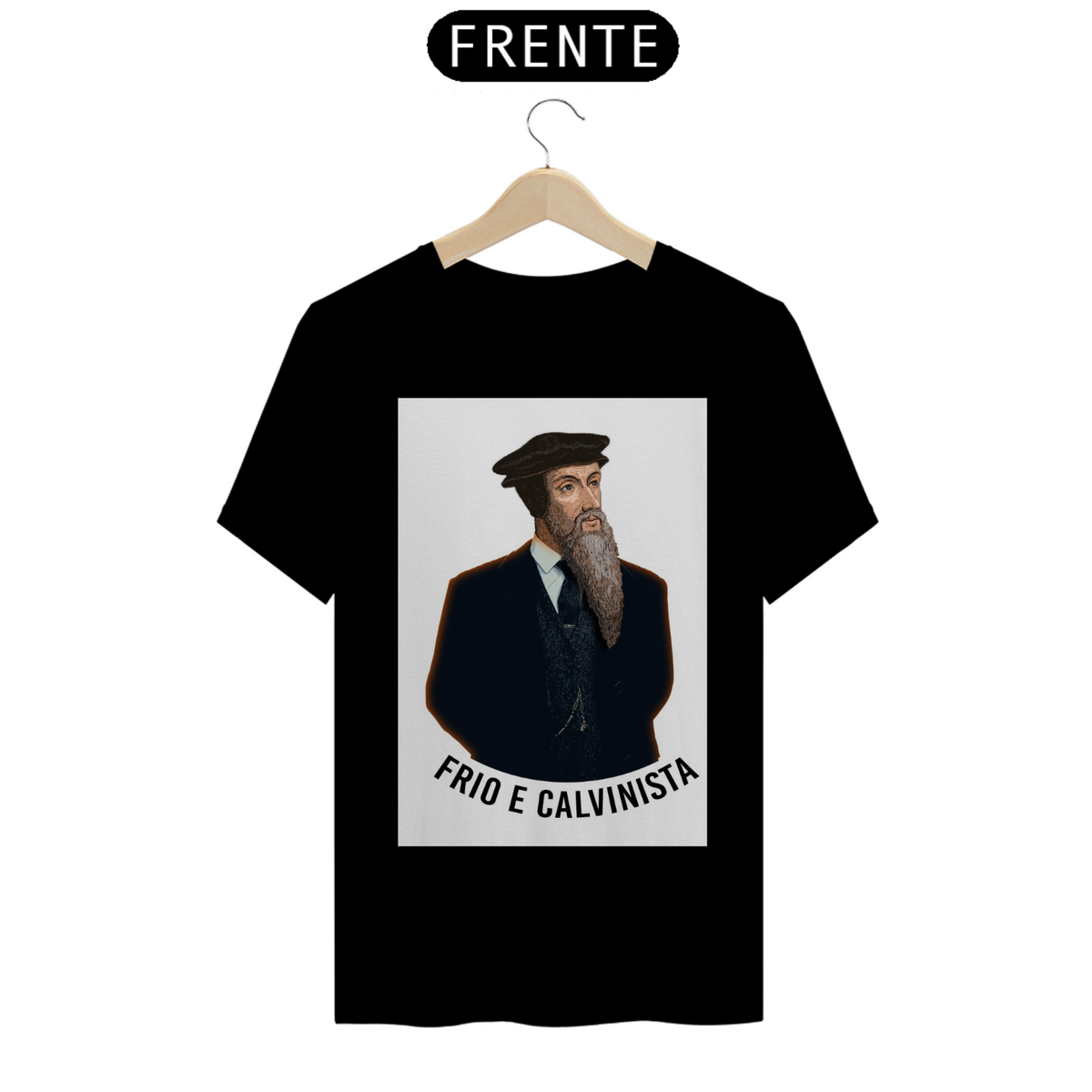 Nome do produtoCamiseta Frio e Calvinista