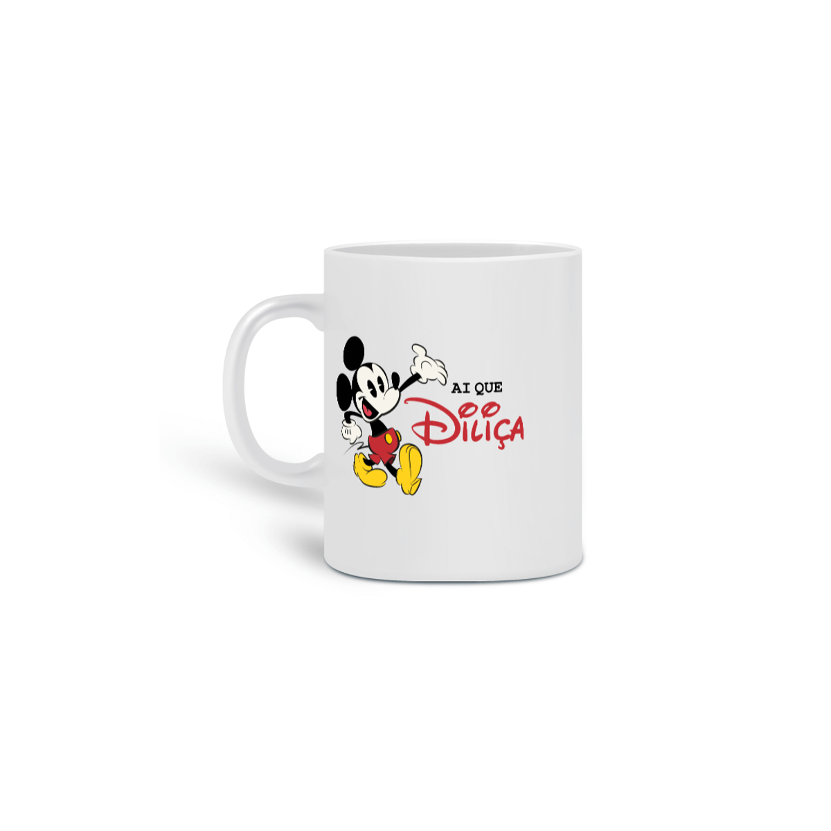 Nome do produto: Ai que diliça Caneca