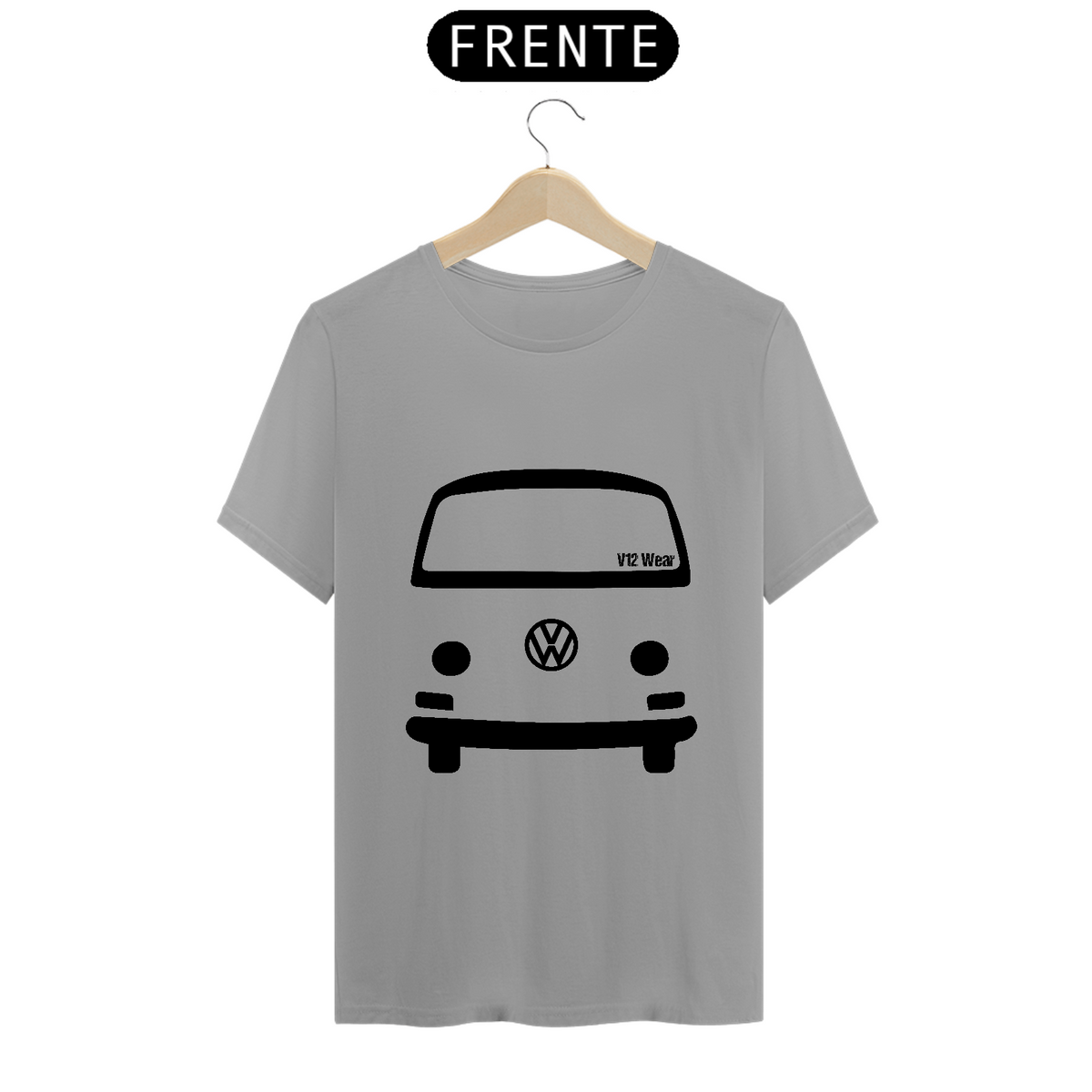 Nome do produto: Camiseta Kombi Silhueta