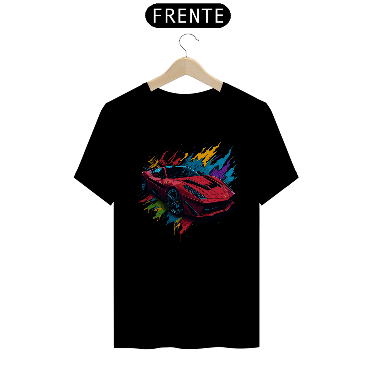 Nome do produto: Camiseta Ferrari - Coleção Grafitti