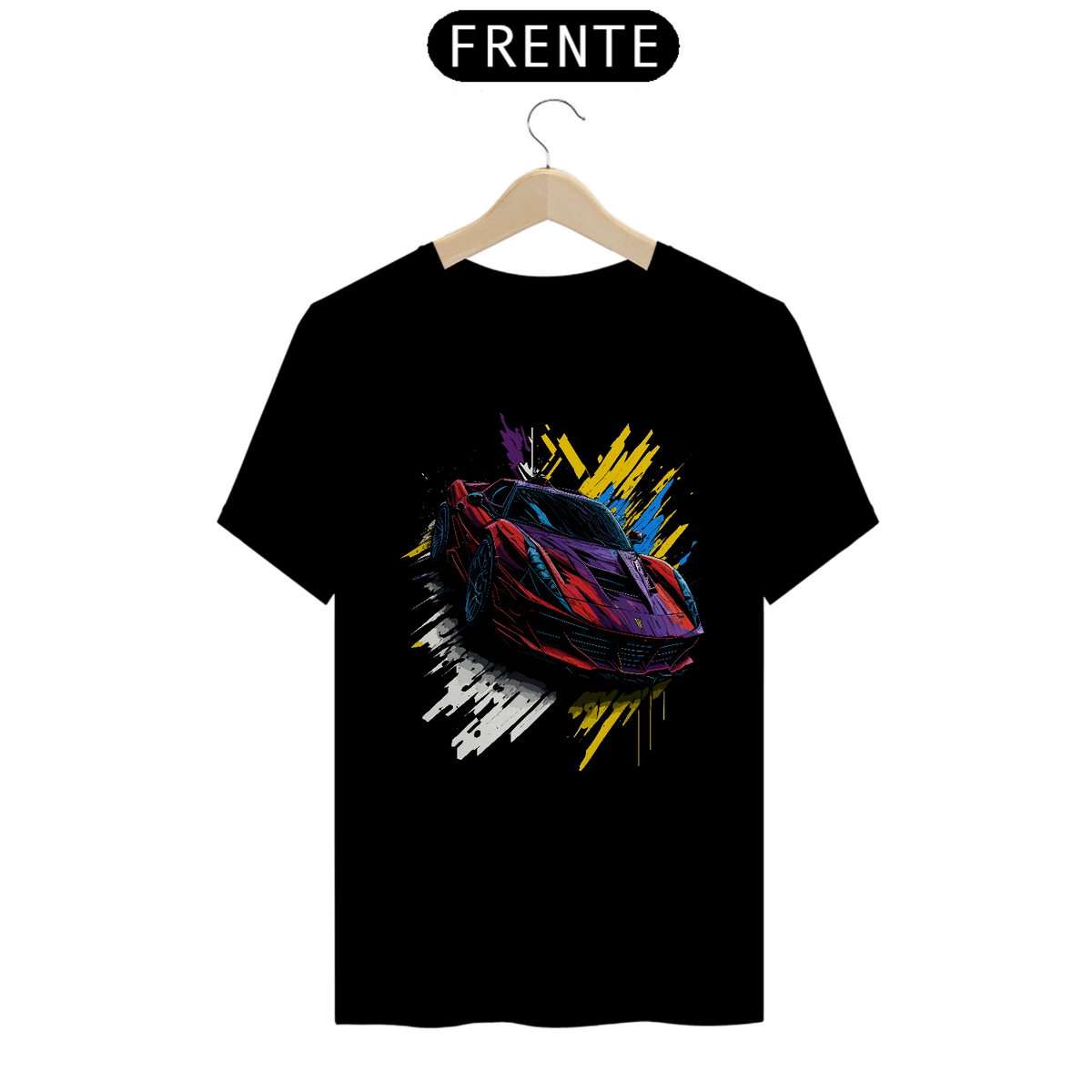 Nome do produto: Camiseta Ferrari - Coleção Grafitti