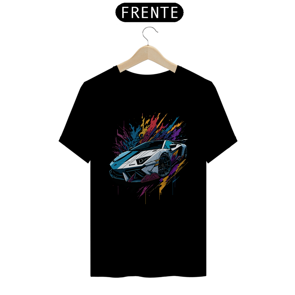 Nome do produto: Camiseta Lamborghini - Coleção Grafitti