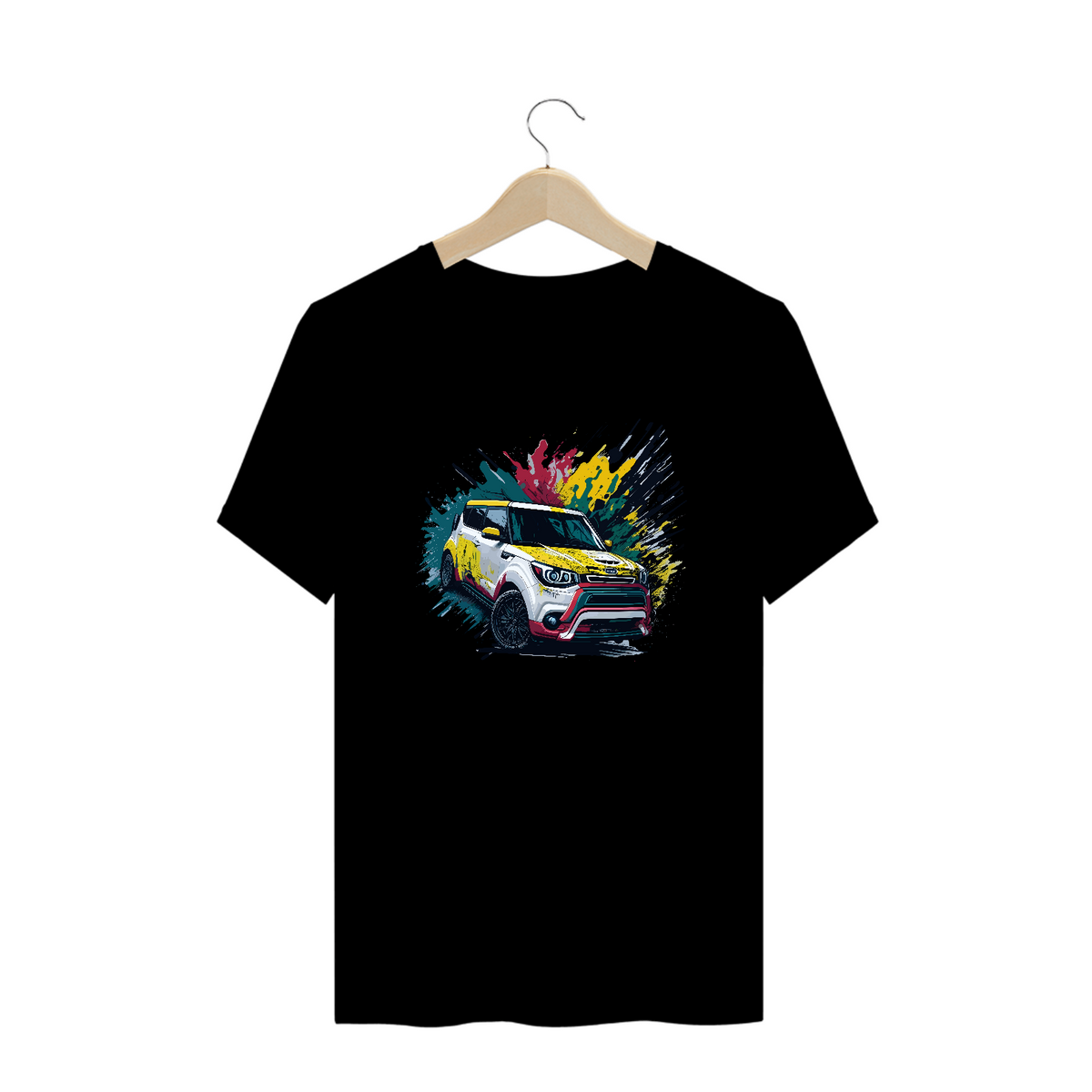 Nome do produto: Camiseta Kia Soul - Coleção Grafitti PLUS SIZE
