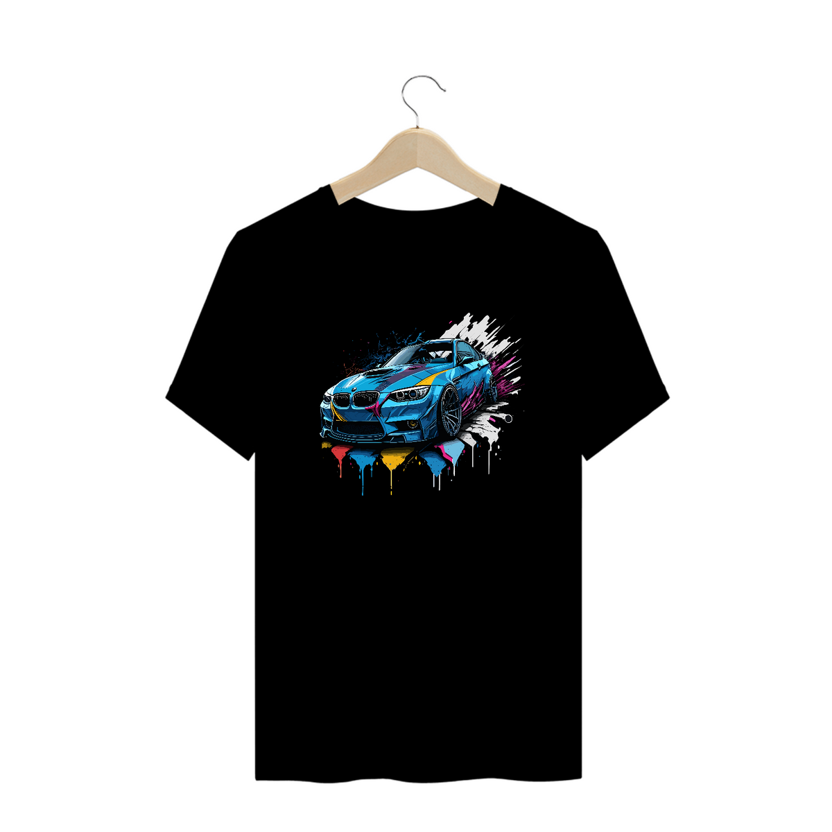 Nome do produto: Camiseta BMW M3 Competition - Coleção Grafitti PLUS SIZE