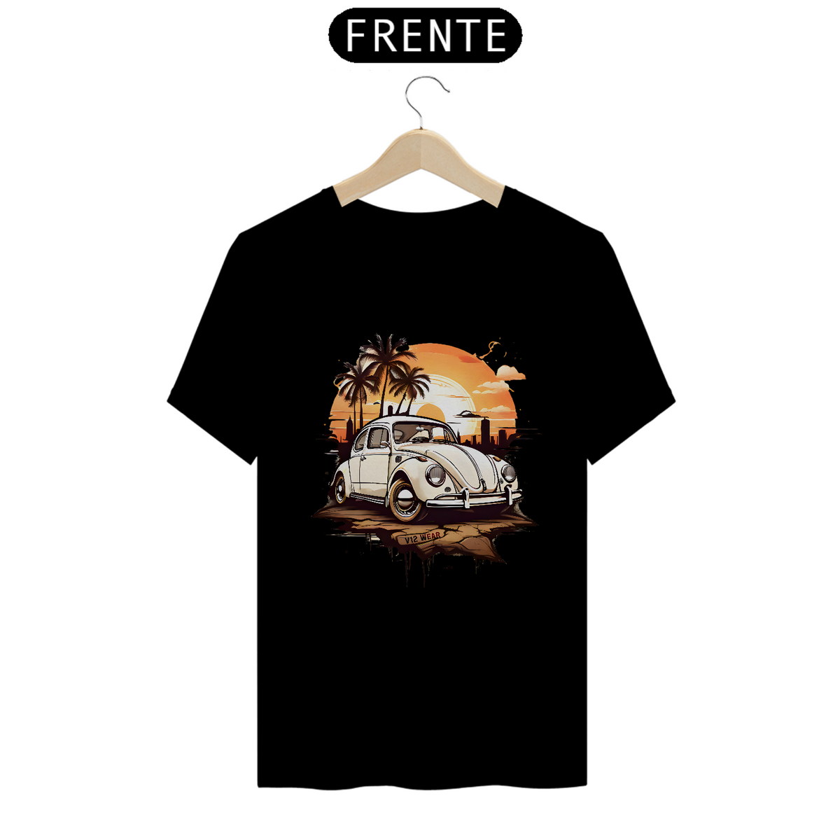 Nome do produto: Camiseta Fusca - Coleção Sunset