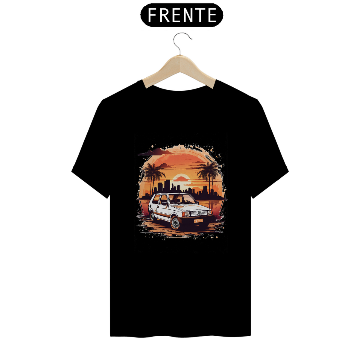 Nome do produto: Camiseta Fiat Uno - Coleção Sunset