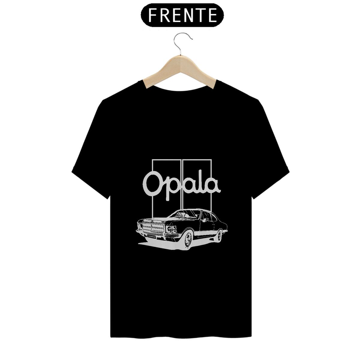 Nome do produto: Camiseta Opala Preta