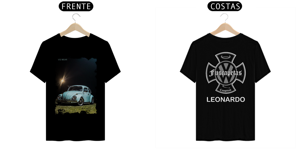 Nome do produto: Camiseta Leonardo Fuscapetas