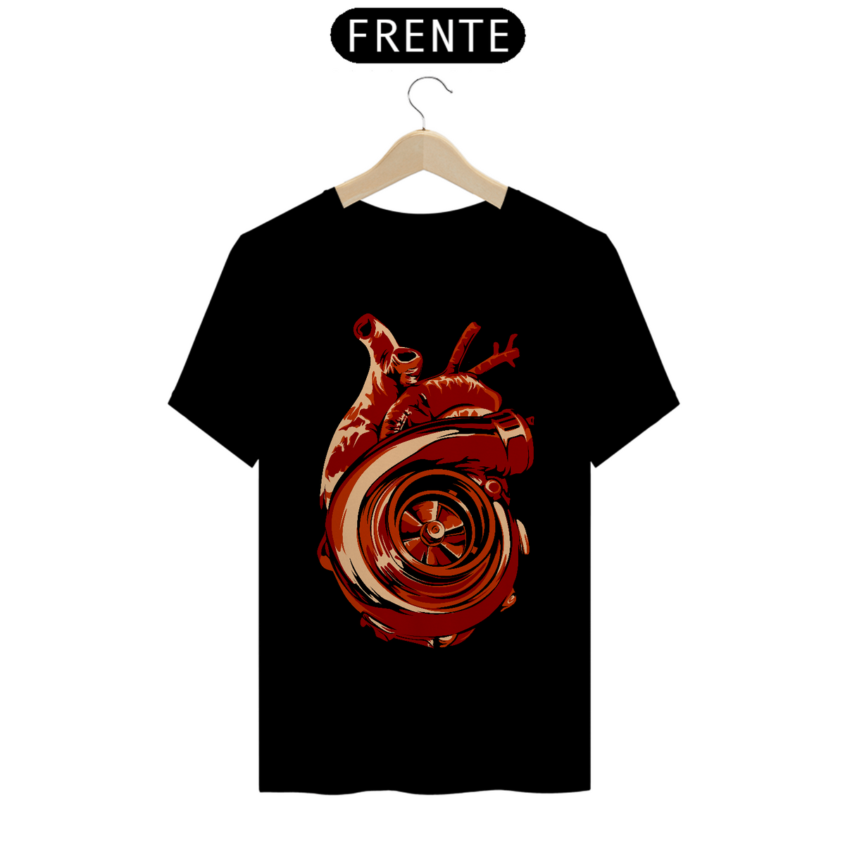 Nome do produto: Camiseta Turbo Heart