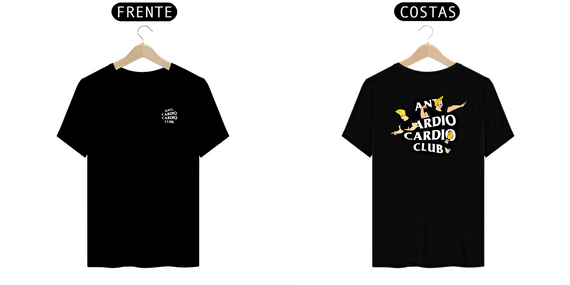 Camiseta - ANTI CARDIO CLUB -  Jhonny Bravo