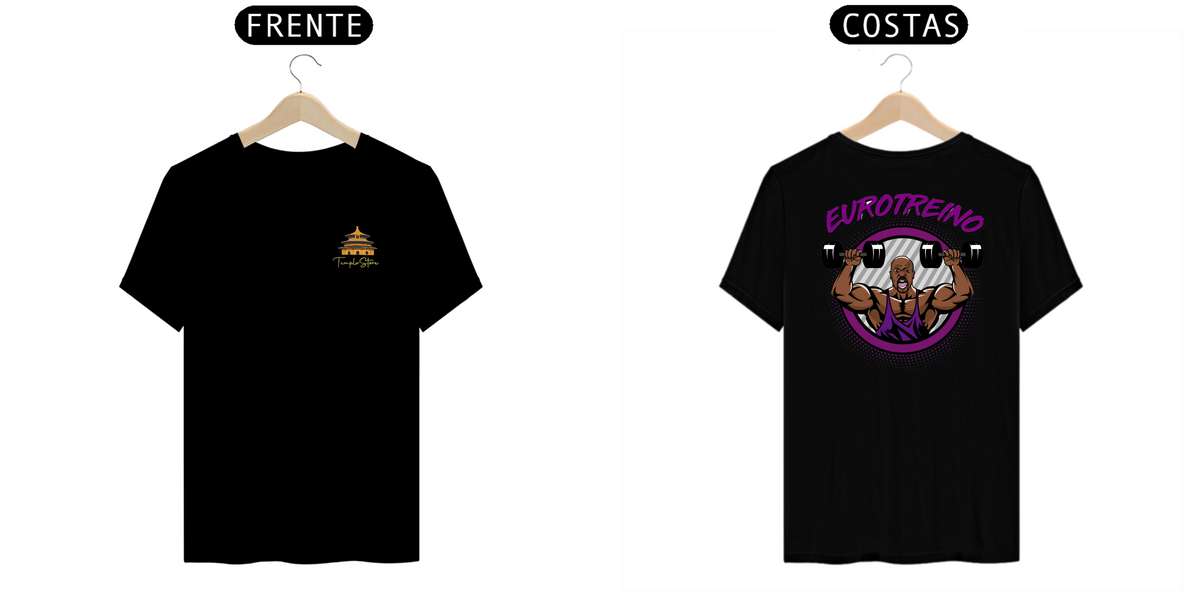 Nome do produto: Camiseta Oficial - Templo Store - EURO TREINO