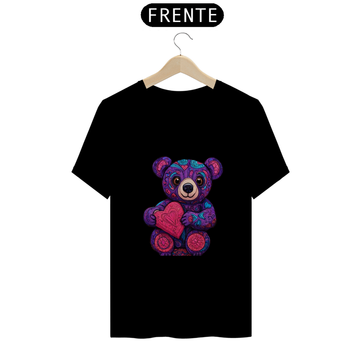 Nome do produto: T-Shirt Urso Amoroso - 001