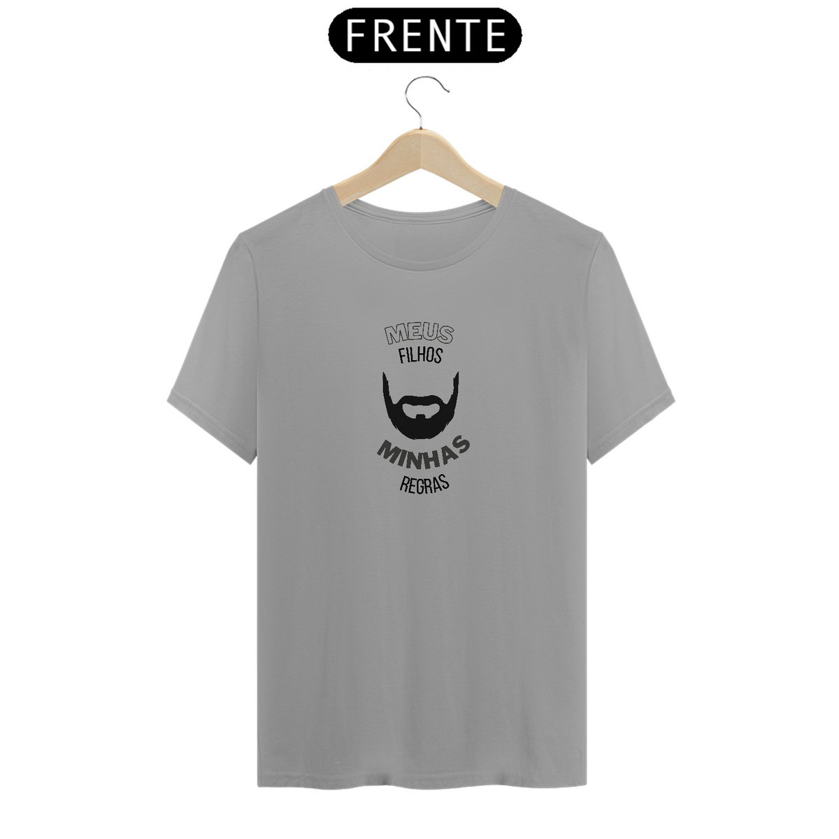 Nome do produto: Camiseta Masculina Meus filhos minhas regras