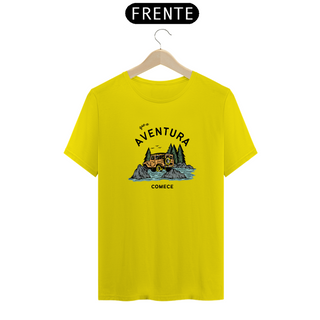 Nome do produtoCamiseta masculina Que a aventura comece