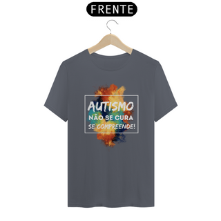 Nome do produtoT-shirt - autismo (autismo não se cura se compreende)