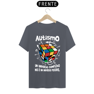 Nome do produtoT-shirt - autismo (um universo complexo)