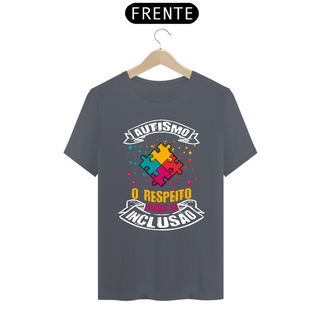 T-shirt - autismo (Autismo, o respeito começa na inclusão)