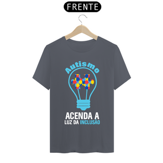 Nome do produtoT-shirt - autismo (autismo, acenda a luz da inclusão)