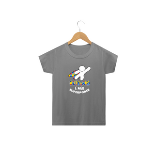 Nome do produtoT-shirt Infantil - autismo (Autismo é meu superpoder)