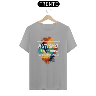 Nome do produtoT-shirt - autismo (autismo não se cura se compreende)