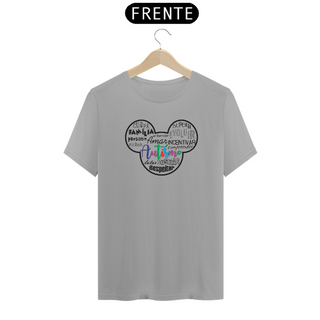 Nome do produtoT-shirt - autismo (mickey minnie mouse)