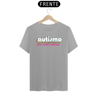 Nome do produtoT-shirt - autismo (respeito, paciência e compreensão)