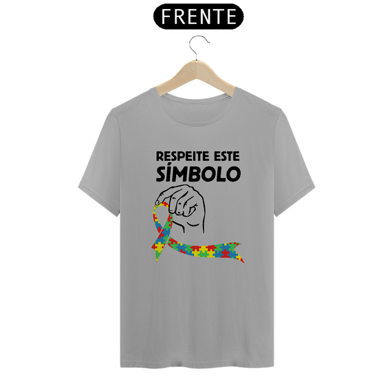 T-shirt - autismo (Respeite este símbolo)