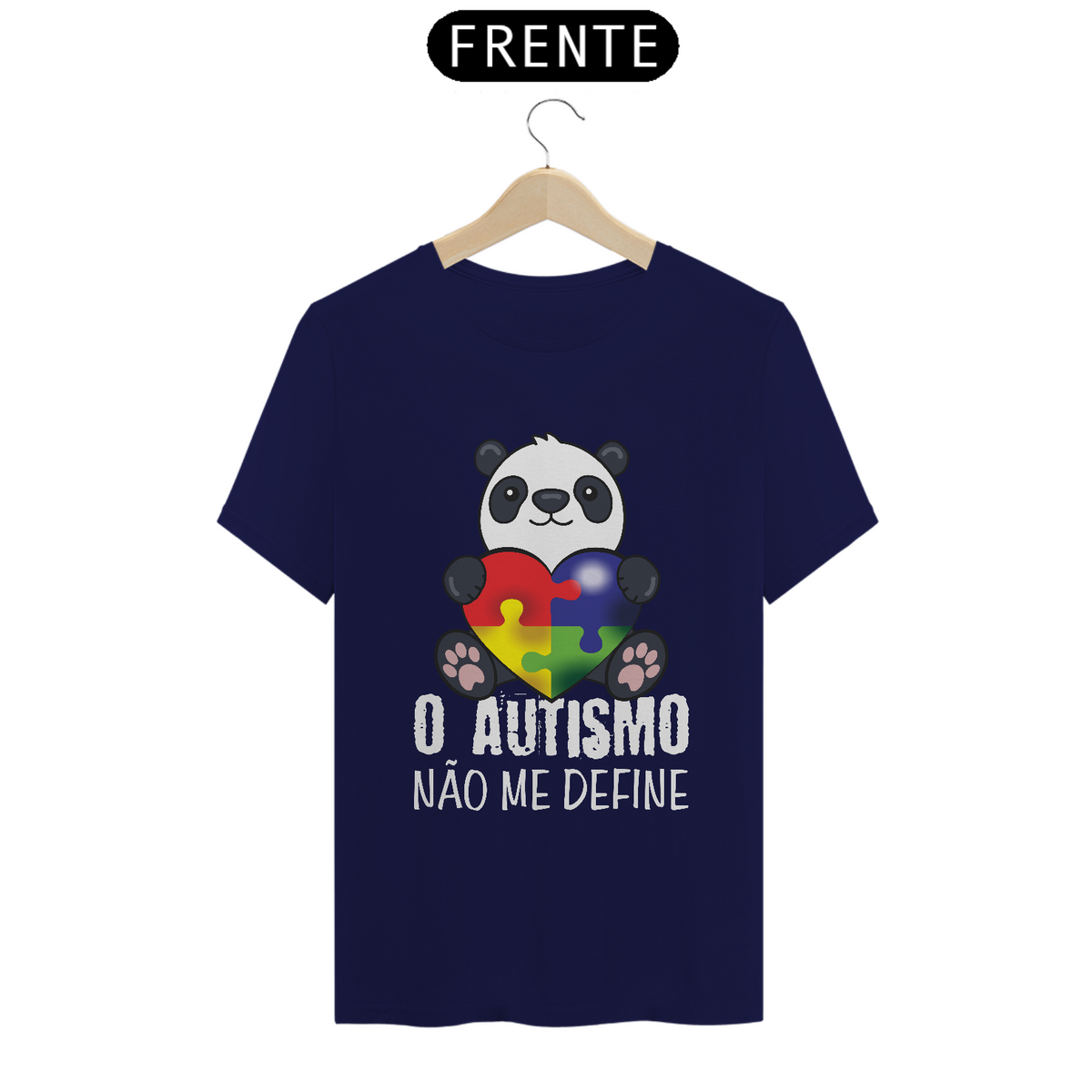 Nome do produto: T-shirt - autismo (o autismo não me define)
