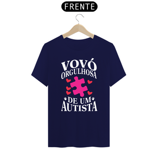 Nome do produtoT-shirt - autismo (vovó orgulhosa de um autista)