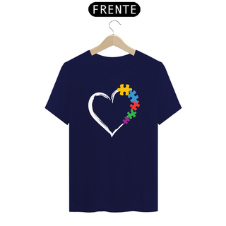 Nome do produtoT-shirt (coração de autista)