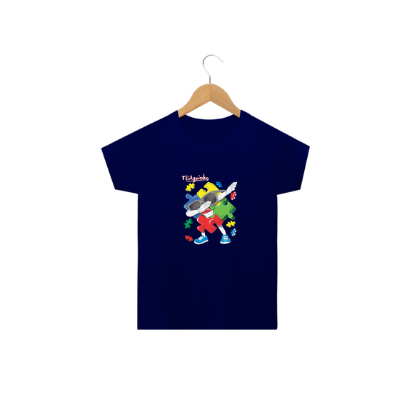 T-shirt Infantil - autismo (TEAguinho)