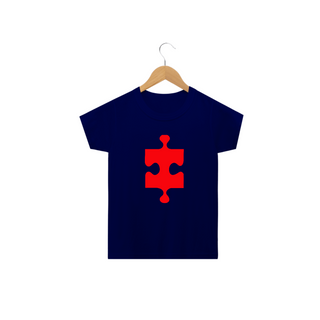 Nome do produtoT-shirt Infantil - autismo (Peça que se encaixa)