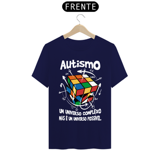 Nome do produtoT-shirt - autismo (um universo complexo)