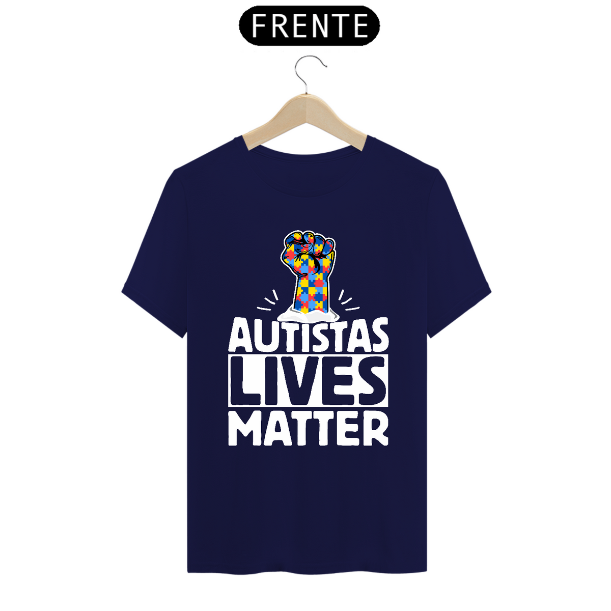 Nome do produto: T-shirt - autismo (autistas lives matter)